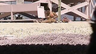 DD BBW for the nude beach voyeur