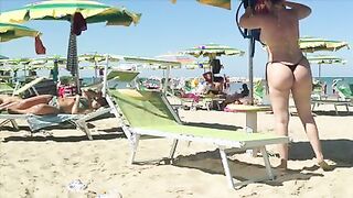 Incredible pawg on the beach