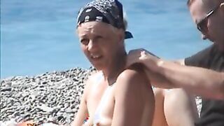 Beach girl 010 incredible topless dutch girl