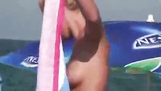 Nudist Beach Perv Teen Ass and Tits