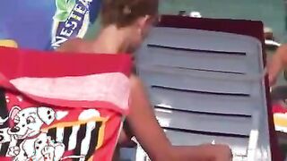 Nudist Beach Perv Teen Ass and Tits