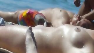 Russian nudist beach