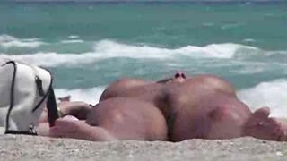 Sharing Nudist Beach Video