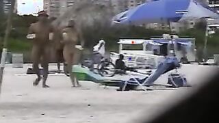 Russian MILF Nude Beach!