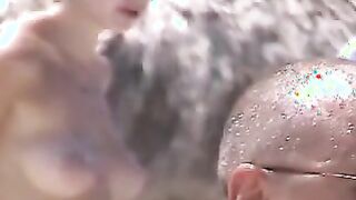 Russian MILF Nude Beach!