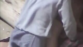 Couple having sex on the beach