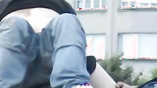 BEACH SPY exposing horny couple fucking on public beach