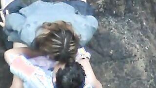 BEACH SPY caught couple fucking