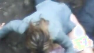 BEACH SPY caught couple fucking