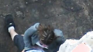 BEACH SPY caught couple fucking