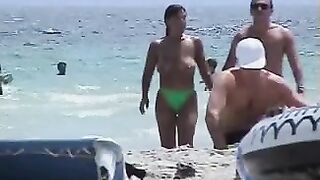 Puffy Titties on Beach by TROC