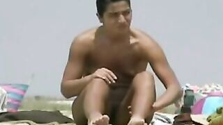 Spying Shaved Pussies on Beach by TROC