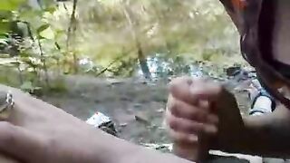 Outdoor Blowjob n Cumshot