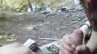Outdoor Blowjob n Cumshot