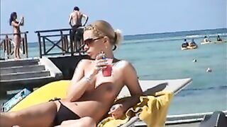 Incredible new russian couple wife beach punta cana