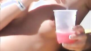 Incredible new russian couple wife beach punta cana