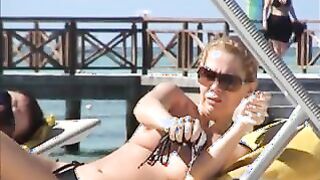 Incredible new russian couple wife beach punta cana