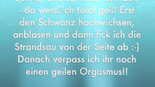 Beach - Sau abgefickt und vollgespritzt