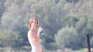 Beach, Spy, Pussy, Milf