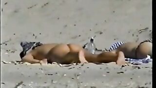 Nude beach cravings with hot naked girls