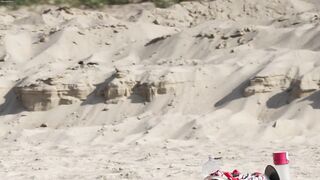 Beach Teen Nice Pussy