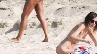 Beach Teen Nice Pussy