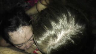 A real wife swap on a public beach with a random couple