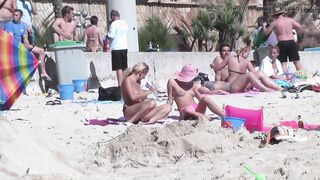 Get to watch some stunning ladies massaging each other