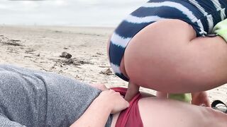 Passers-by watched with interest as I cum in her ass!