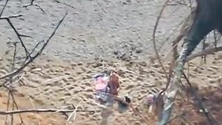 German Couple Has Public Beach Sex in Ibiza Spain