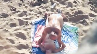 German Couple Has Public Beach Sex in Ibiza Spain