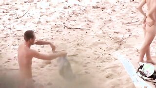 voyeur public beach sex couple