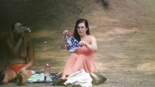 topless at non-nude beach (webfind)