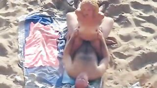 British Couple Has Public Beach Sex in Ibiza Spain