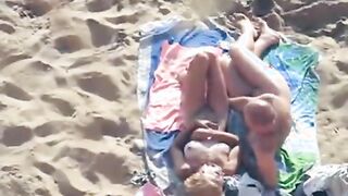 British Couple Has Public Beach Sex in Ibiza Spain