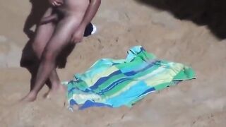 mom enjoys beach sex with her lover caught