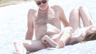 Spy Beach couple sex