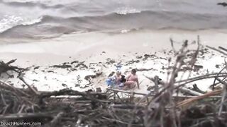 Couple fucking on the beach