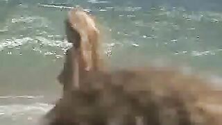 Voyeur Topless Girls on Beach Candid