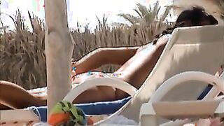 Incredible french girl nude topless beach tunesia 2