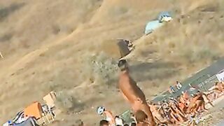 Spy beach hidden cam